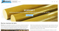 Desktop Screenshot of mundomet.com